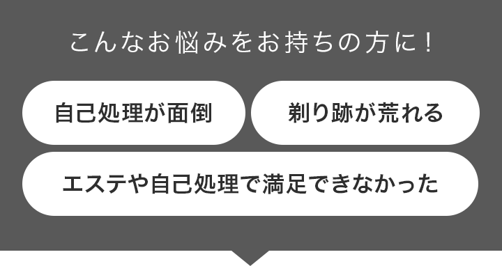 こんなお悩みをお持ちの方に！