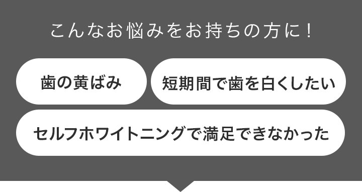 こんなお悩みをお持ちの方に！