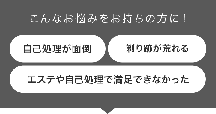 こんなお悩みをお持ちの方に！