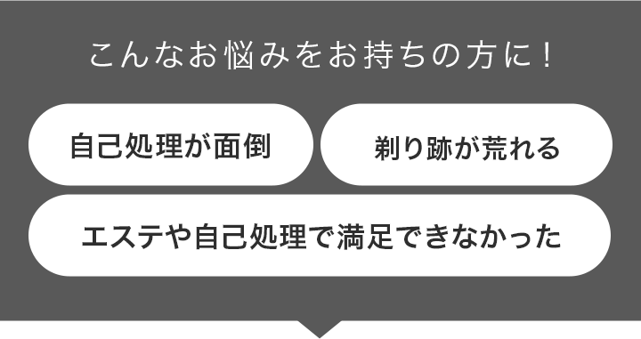 こんなお悩みをお持ちの方に！