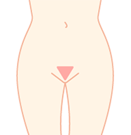 トライアングル(逆三角形)